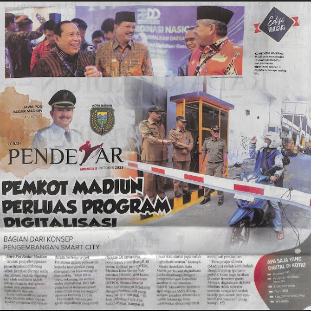 Pemkot Madiun Perluas Program Digitalisasi, Bagian Dari Konsep Pengembangan Smart City