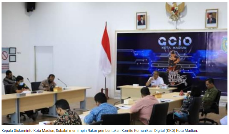 Pemkot Madiun Bentuk Komite Komunikasi Digital