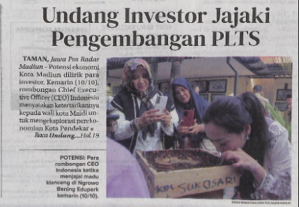 Undang Investor Jajaki Pengembangan PLTS