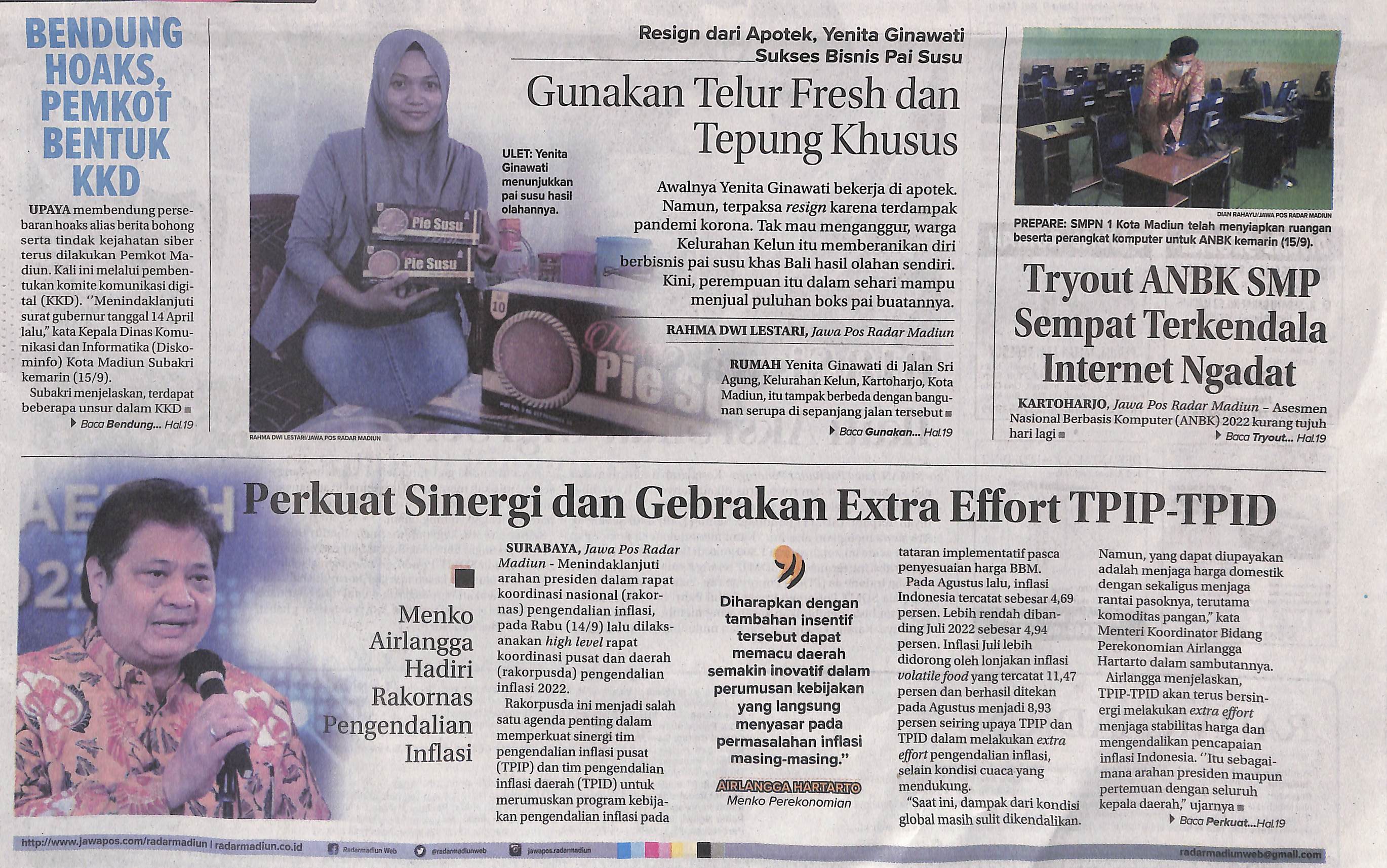 Tryout ANBK SMP sempat terkendala Internet Ngadat