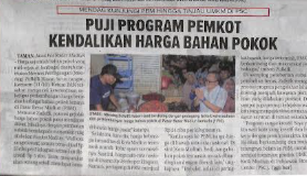Mendag Kujungi PBM Hingga Tinjau UMKM Di PSC, Puji Program Pemkot Kendalikan Harga Bahan Pokok