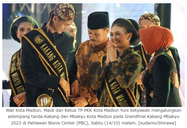 Grandfinal Kakang-Mbakyu Juga Dihadiri Mahasiswa Berbagai Negara