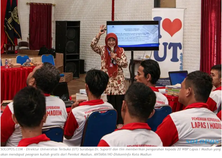 Pemkot Fasilitasi Kuliah Gratis 20 Warga Binaan Lapas Madiun