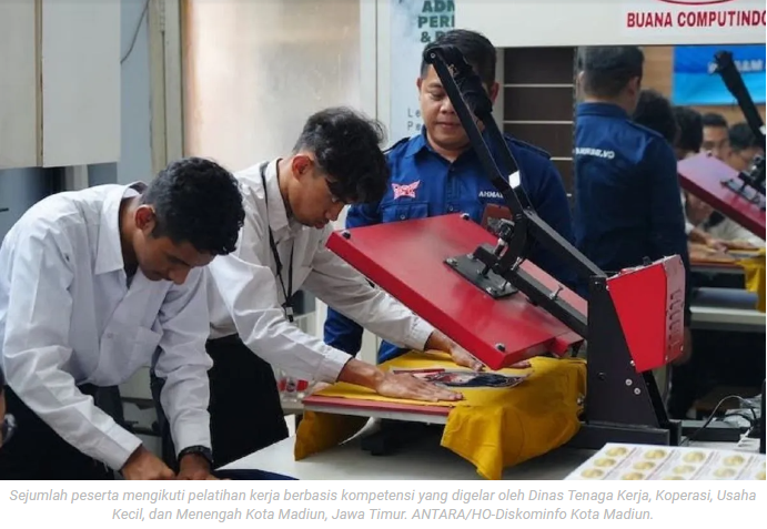 Disnaker Kop-UKM Kota Madiun gelar pelatihan kerja berbasis kompetensi