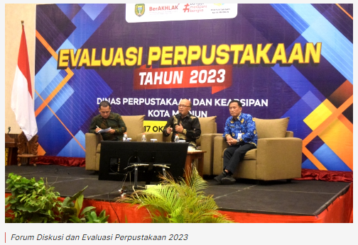 Evaluasi Perpustakaan 2023, Walikota Madiun: ‘Bukunya Tidak Boleh Kurang’