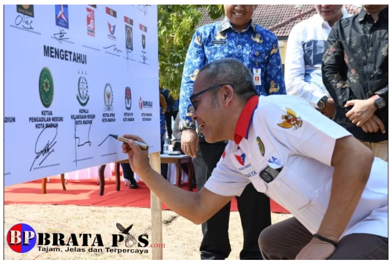Polres Madiun Kota Gelar Pasukan, Persiapan Pengamanan Pemilu 2024