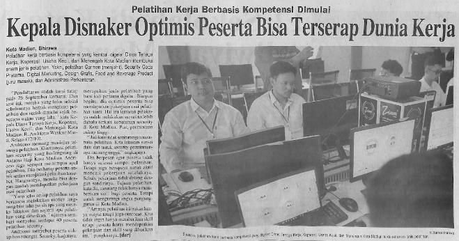 Pelatihan Kerja Berbasis Kompetensi Dimulai, Kepala Disnaker Optimis Peserta Bisa Terserap Dunia Kerja