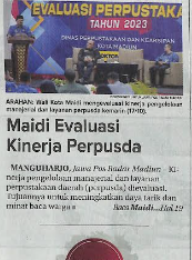 Maidi Evaluasi Kinerja Perpusda