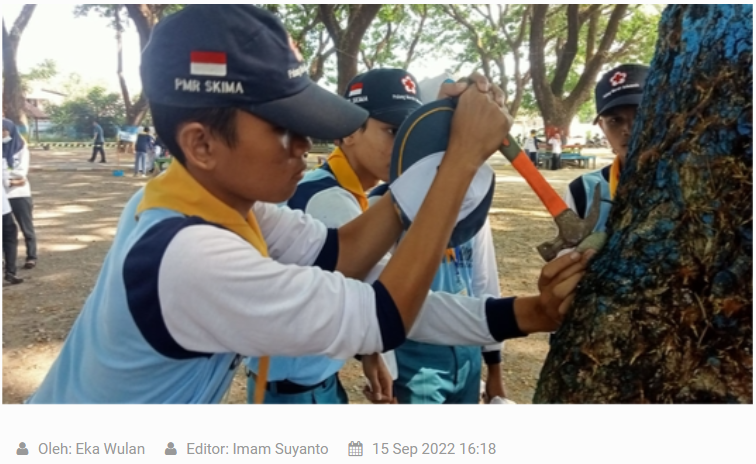 Jumbara, PMR Kota Madiun Gelar Aksi Cabut Paku