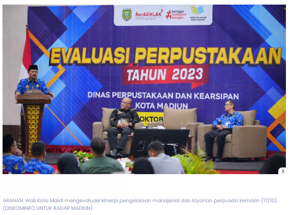 Evaluasi Kinerja Perpusda, Maidi: Perpustakaan Itu Lini Kedua Pendidikan Nonformal