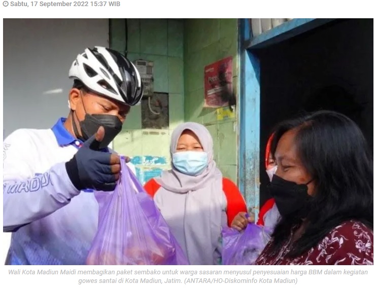 Lima langkah jitu Wali Kota Madiun tekan laju inflasi