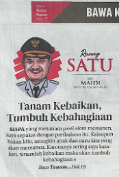 Ruang Satu, Tanam Kebaikan, Tumbuh Kebahagiaan
