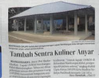 Tambah Sentra Kuliner Anyar