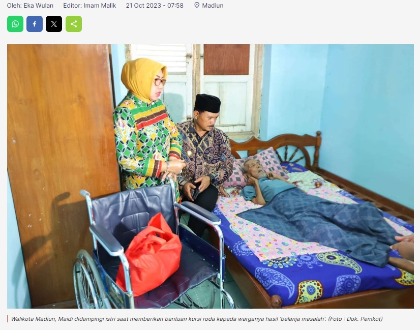Walikota Giatkan ‘Belanja Masalah’ Guna Mendengar Keluh Kesan Warga