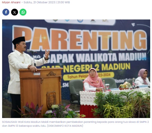 Maidi: Orang Tua Harus Pahami Dunia Anak