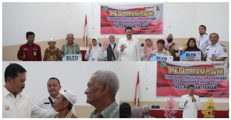 2800 KPM Terima BLTD Dari Pemkot Madiun