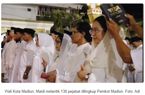 Mutasi 138 ASN, Walikota Madiun: Surga Atau Neraka