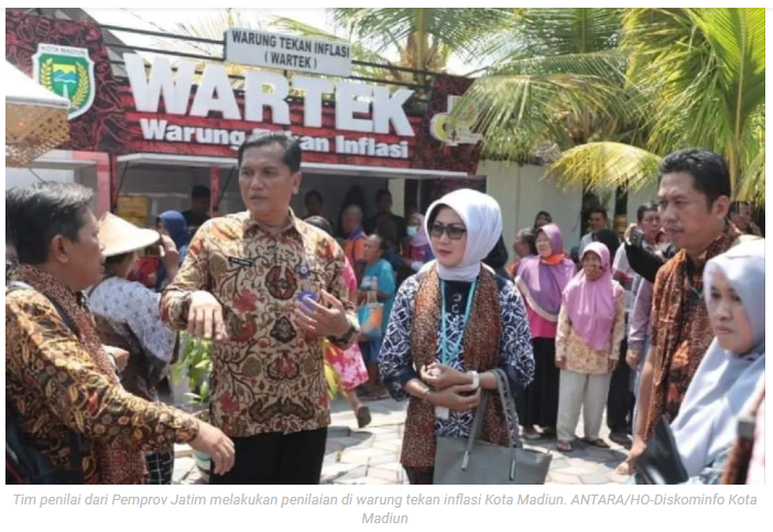 Kota Madiun masuk nominasi "Award Peduli Ketahanan Pangan 2023" Jatim