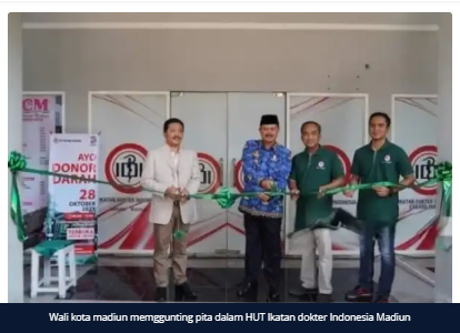 Wali Kota Madiun Beri Apresiasi Atas Dukungan IDI
