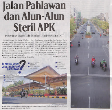 Jalan Pahlawan dan Alun-Alun Steril APK, Penentuan Lokasi Lain Dibahas Usai Penetapan DCT
