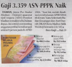 Gaji 3.359 ASN-PPPK Naik