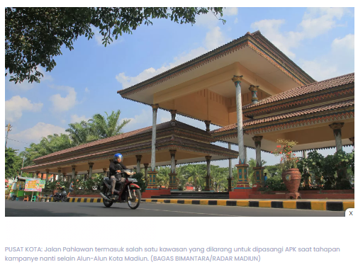 Jalan Pahlawan dan Alun-Alun Kota Madiun Steril APK, Lokasi Lain Ditentukan usai DCT