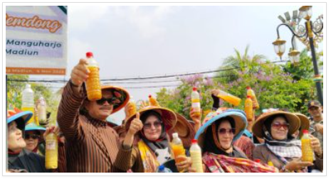 Ribuan Warga Kota Madiun Ramaikan Festival Jamu Gendong Nusantara
