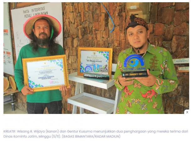 Bangga! Dua Warga Kota Madiun Menangi Anugerah Pewarta Warga 2023