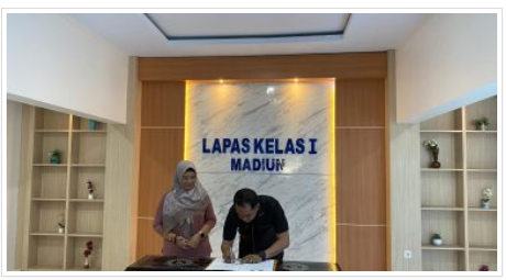 Lapas Kelas I Madiun Tandatangani MoU Penyelenggaraan Pendidikan Kesetaraan dengan Dinas Pendidikan