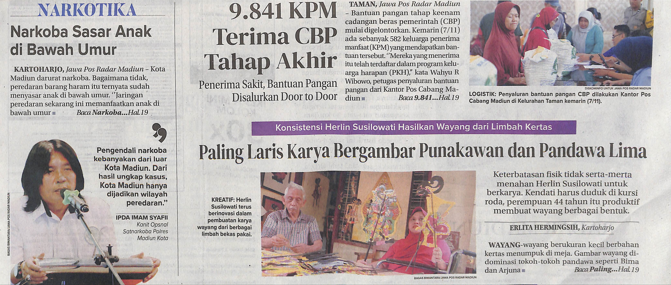 9.841 KPM Terima CBP Tahap Akhir, Penerima Sakit, Bantuan Pangan Disalurkan Door to Door