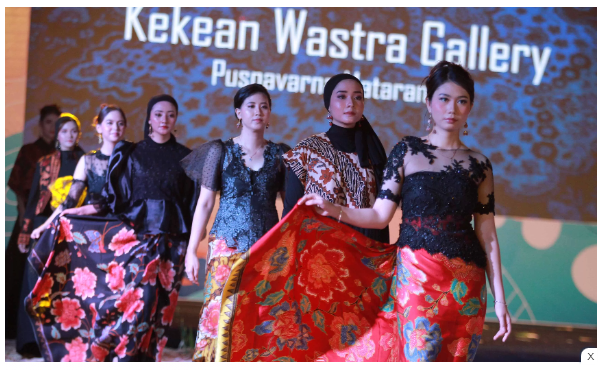Puspa Warna Mataraman, Jadikan Batik Lebih Modern nan Elegan, Wali Kota Maidi Tampil Fashionable