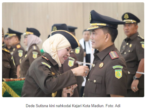 Tongkat Komando Kejari Kota Madiun Berganti