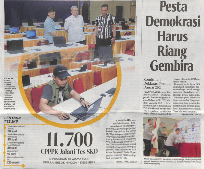Pesta Demokrasi Harus Riang Gembira