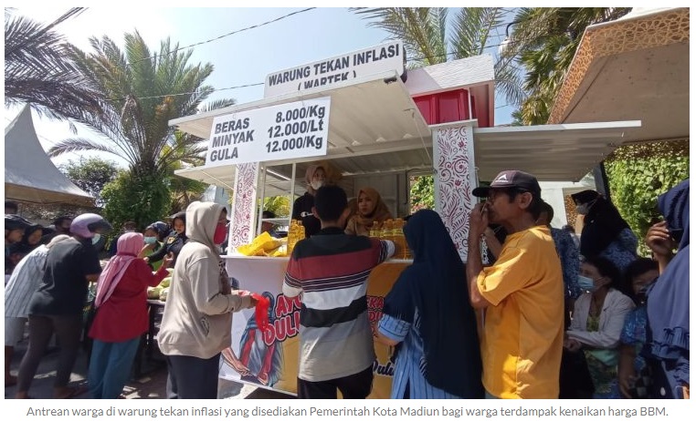 Tekan Inflasi, Pemkot Madiun Siapkan 10 Lokasi “WARTEK”