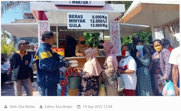 Antisipasi Inflasi Tinggi, Pemkot Madiun Buka 'Wartek'
