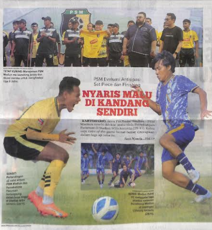 PSM Evaluasi Antisipasi Set Piece dan Finishing, Nyaris Malu Di Kandang Sendiri