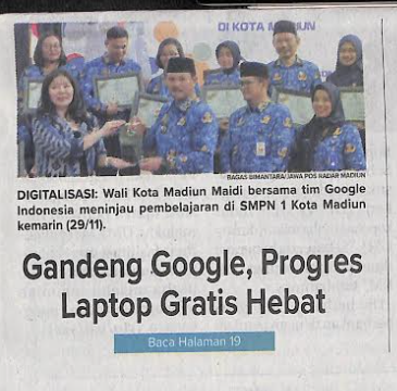 Gandeng Google, Progres Laptop Gratis Hebat