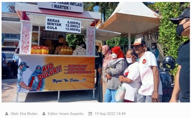 Warga Menyerbu ‘Wartek’ Pemkot Madiun