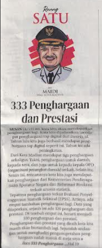 Ruang Satu, 333 Penghargaan dan Prestasi