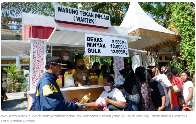 Wartek di Kota Madiun untuk Warga Terdampak Kenaikkan BBM, Ini Cara Belinya