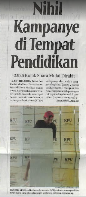 Nihil Kampanye di Tempat Pendidikan, 2.926 Kotak Suara Mulai Dirakit