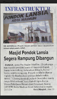 Masjid Pondok Lansia Segera Rampung Dibangun