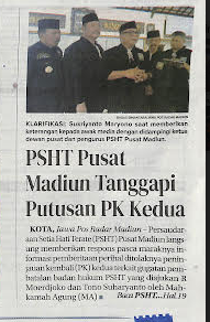 PSHT Pusat Tanggapi Putusan PK Kedua