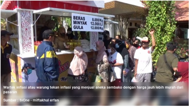 Tekan Inflasi, Pemkot Madiun Dirikan Wartek Sembako dengan Harga Lebih Murah dari Pasaran
