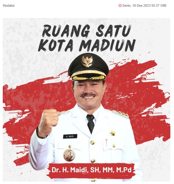 Ruang Satu Kota Madiun, Merpati Tak Pernah Ingkar Janji