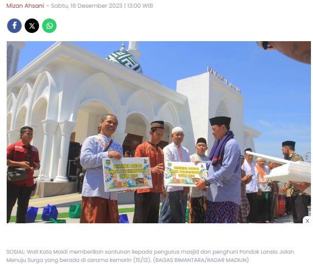 Semua Proyek Prioritas Kota Madiun Tahun Ini Tuntas, Maidi: Apresiasi untuk DPUPR