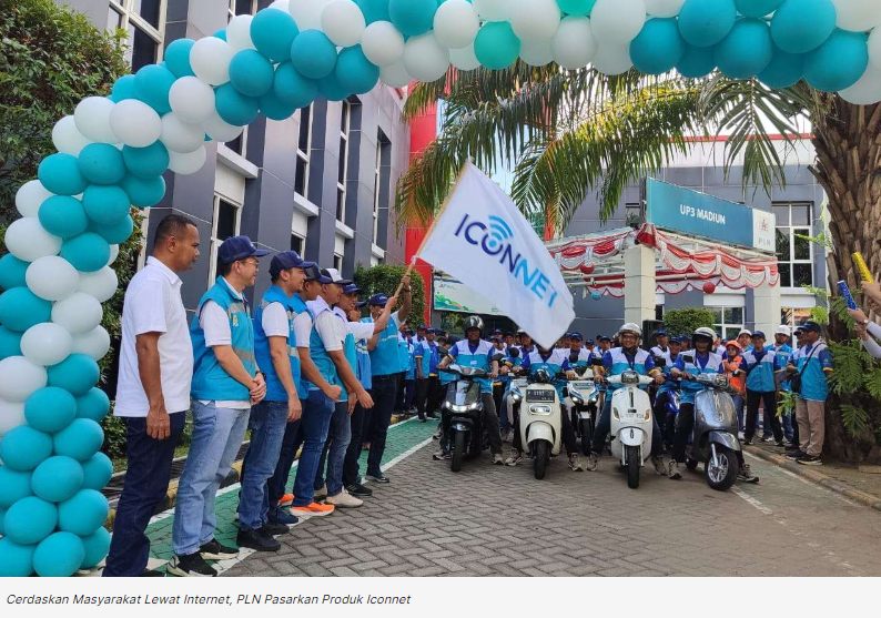 PLN UID Jatim-PLN Icon Plus Gelar Apel Pemasaran Bersama Iconnet