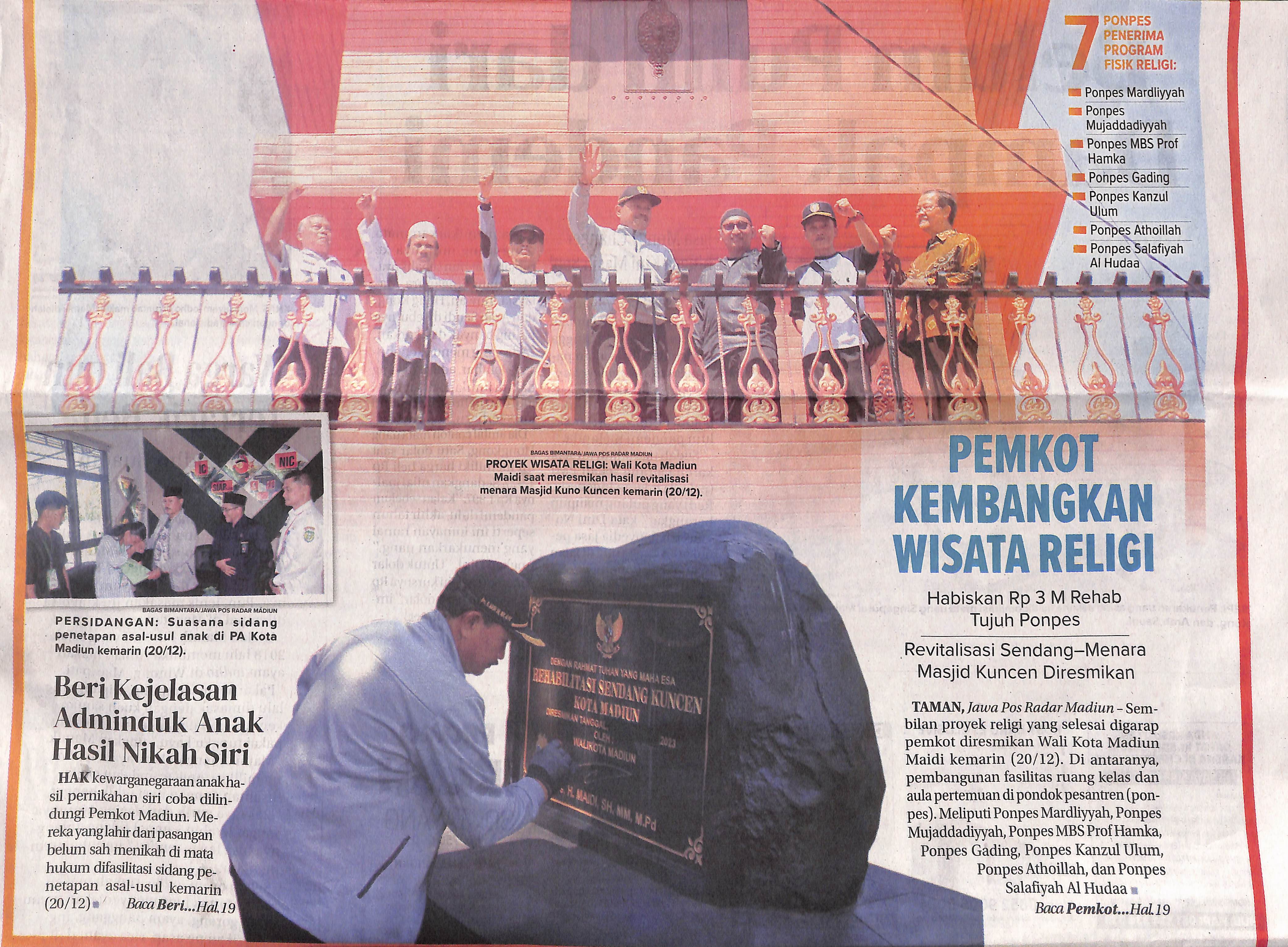 Pemkot Kembangkan Wisata Religi