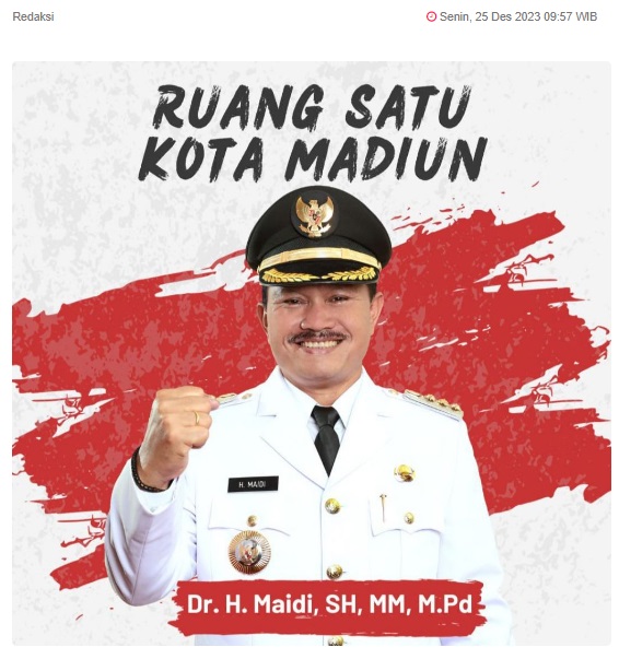 Ruang Satu Kota Madiun, 2023 Dalam Angka dan Keputusan MK
