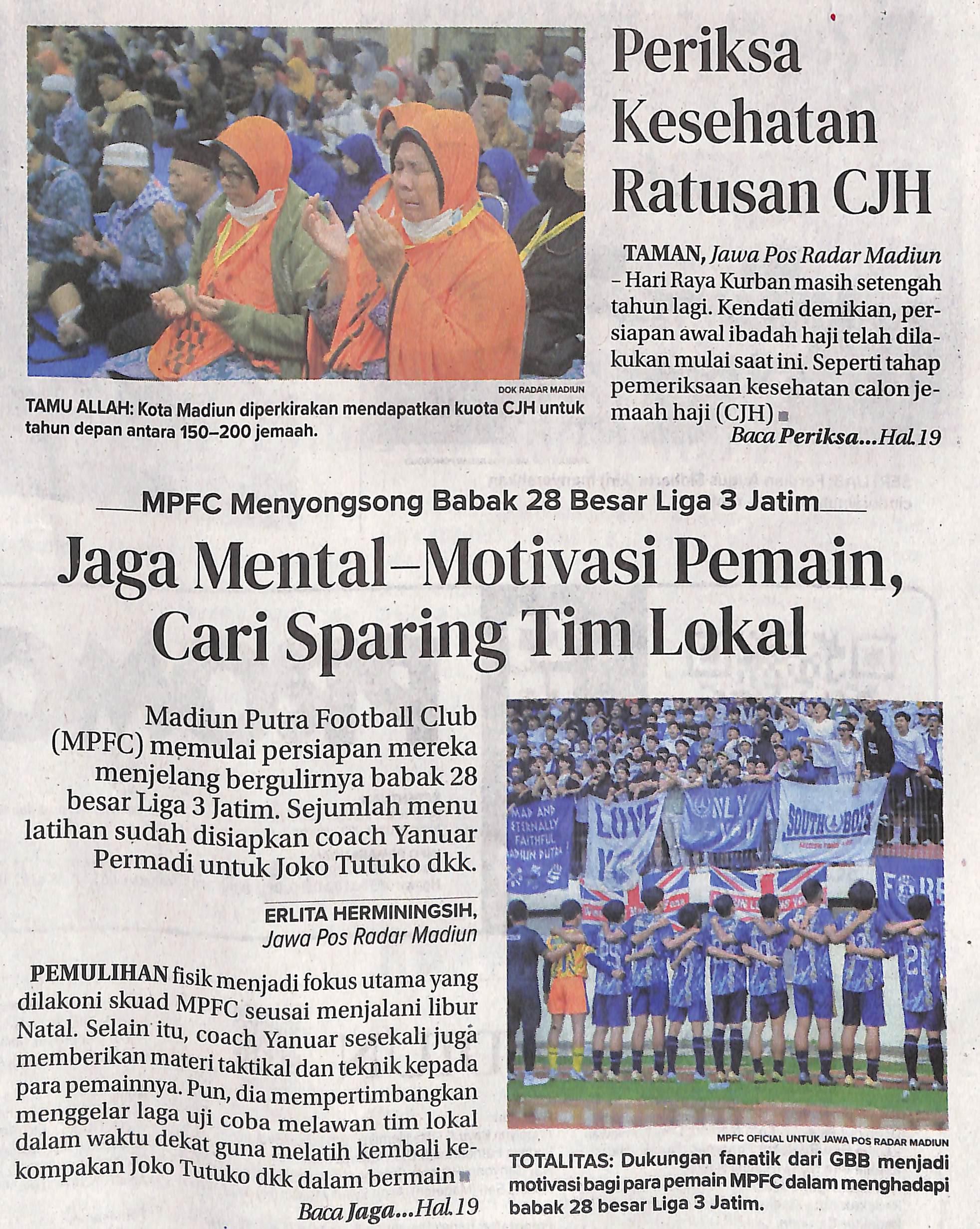 Periksa Kesehatan Ratusan CJH